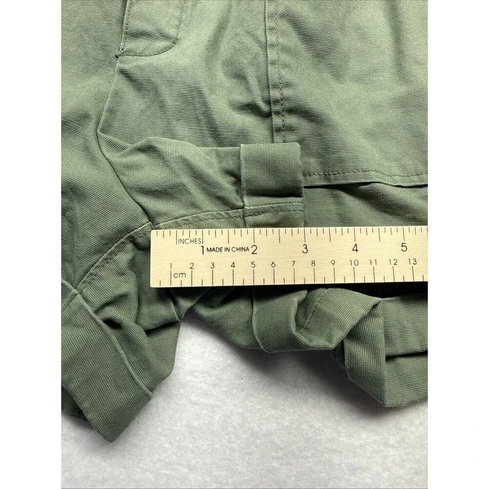Lucky Brand Olive Green Cargo Shorts Women's Small Pull On Utility Pockets